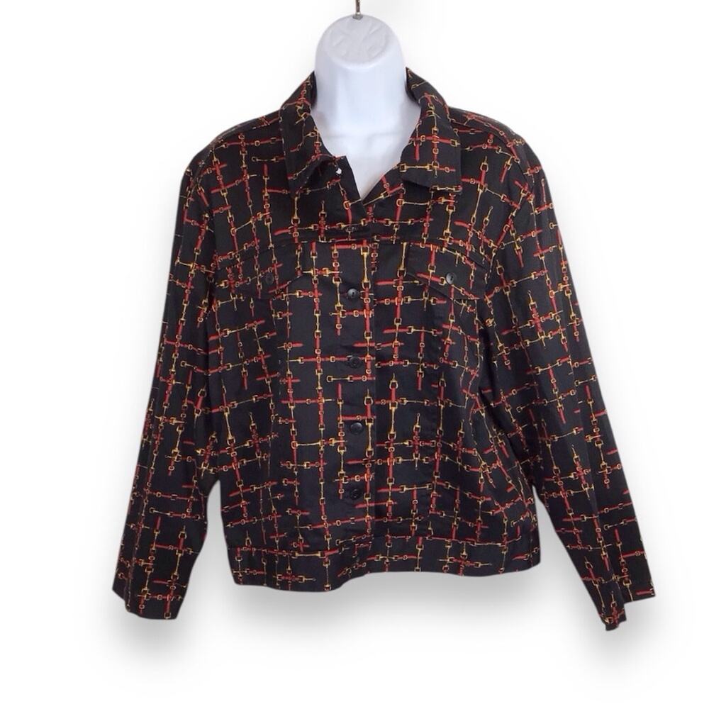 NIRA NIRA NEW YORK Lightweight Cotton Bomber Jacket size M